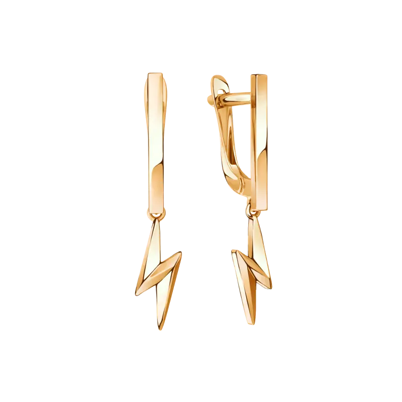 Серьги из золота 585 пробы