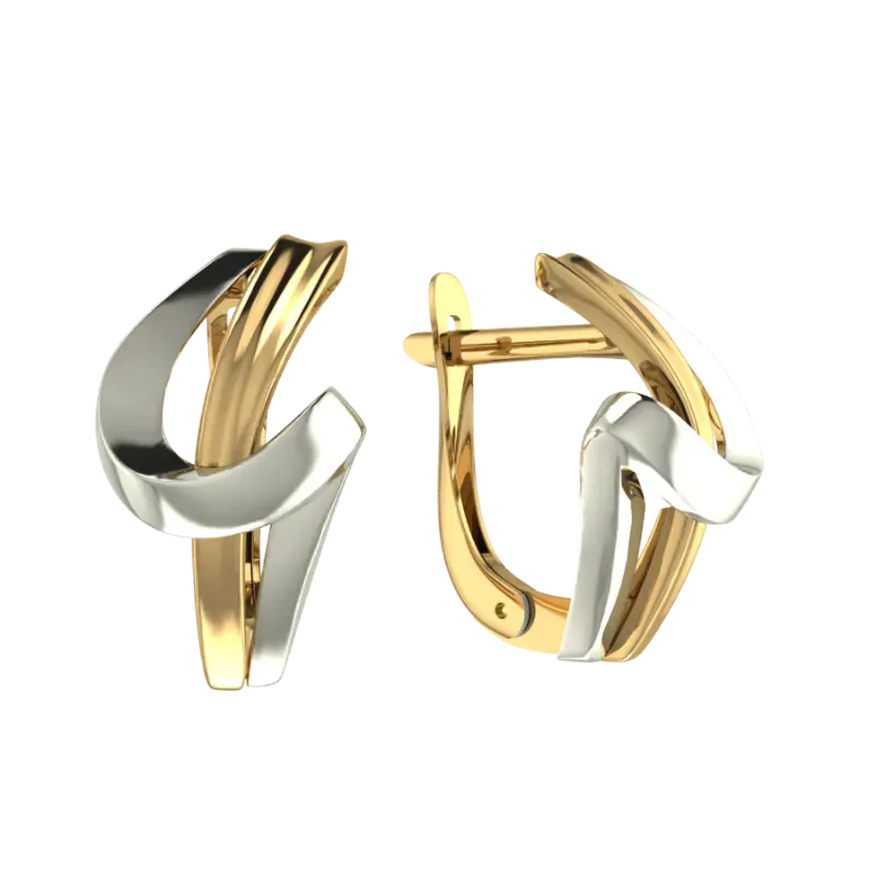 Серьги из золота 585 пробы