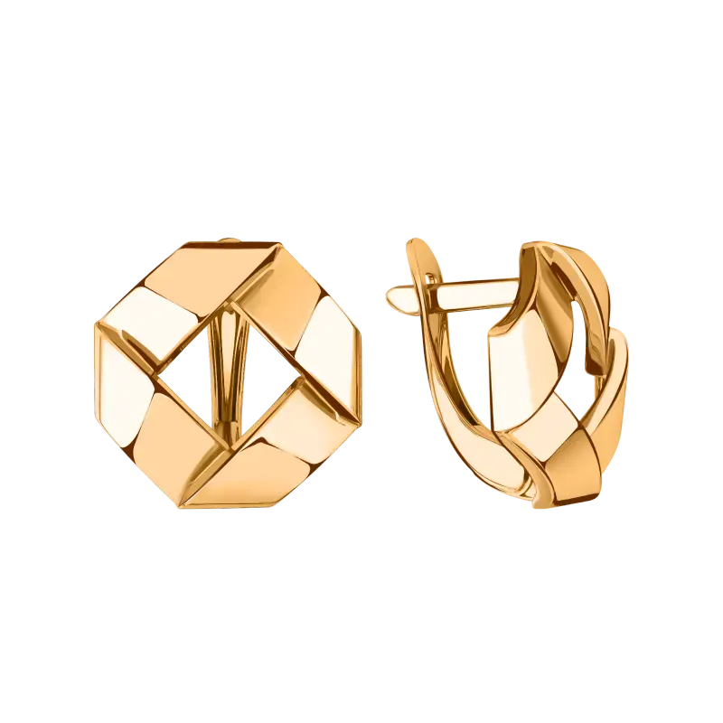 Серьги из золота 585 пробы