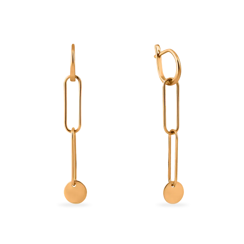 Серьги из золота 585 пробы